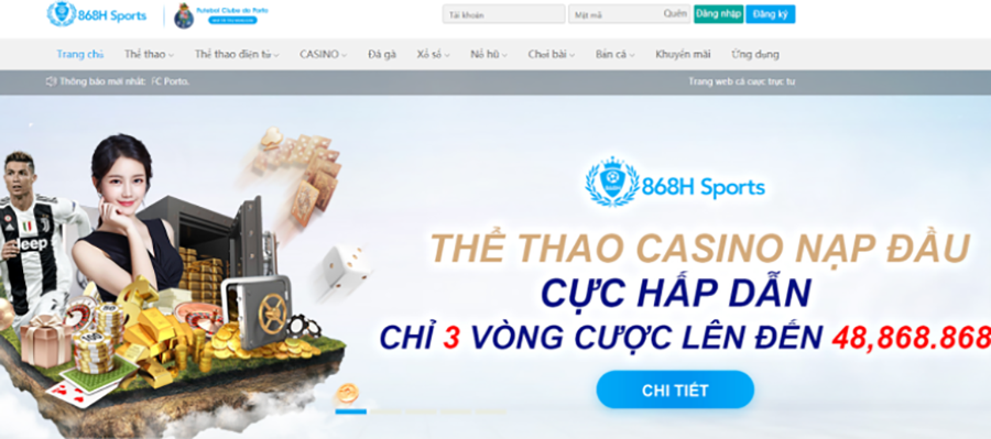 Những điều hấp dẫn của sân chơi casino tại nhà cái 868H