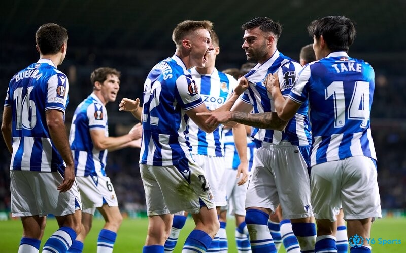 Real Sociedad lấy lại được phong độ đáng mừng