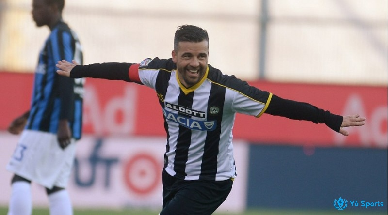 Antonio Di Natale - anh chàng tiền vệ lại sở hữu tốc độ tuyệt vời