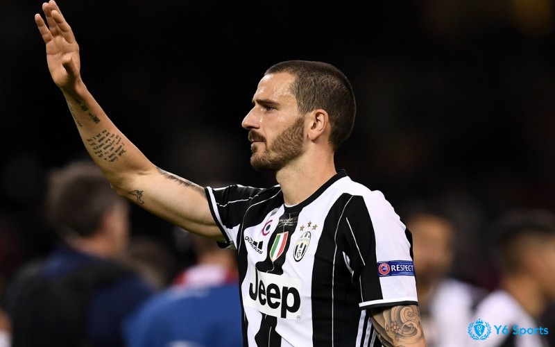 Bảng xếp hạng Ý có đề cập hậu vệ Leonardo Bonucci