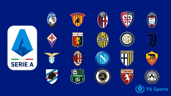 20 đội bóng tham gia Serie A mùa giải 2022/23