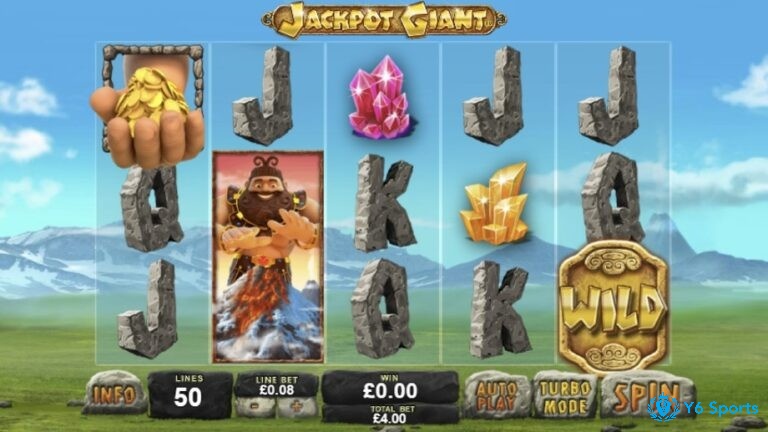 Giao diện trò chơi Jackpot Giant mới lạ