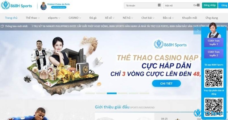 Tổng quan về trang ca cuoc 868h