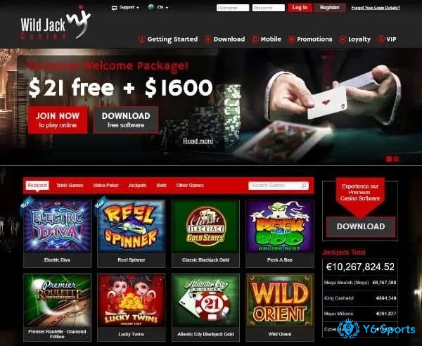 Làm sao để tham gia wild jack casino