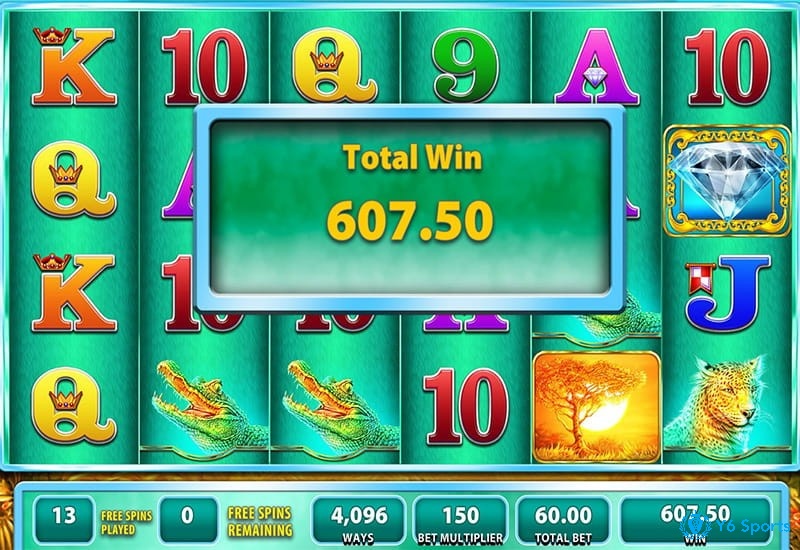 Raging Rhino slot hấp dẫn cả những người chơi game slot xu và những người có vốn cao