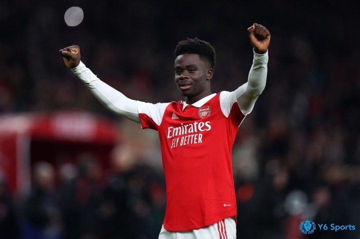 Bukayo Saka - một trong những cầu thủ bóng đá đắt giá nhất thế giới