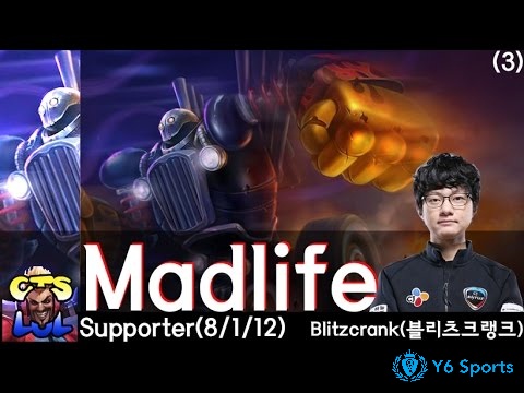 Madlife lựa chọn Blitzcrank là bởi tướng này thú vị