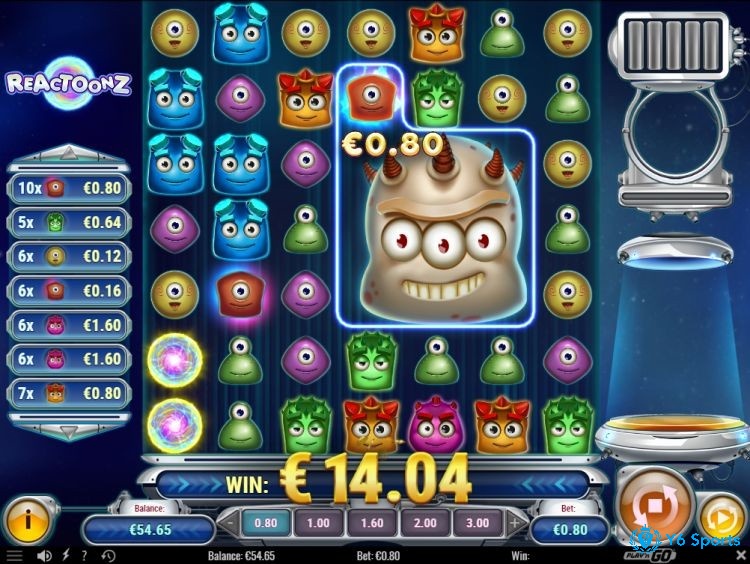 Cách chơi slot Reactoonz rất đơn giản