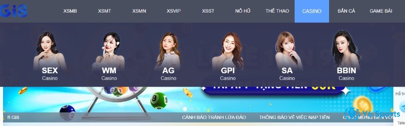 Top casino uy tín và chất lượng Gi8