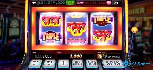 Slot cổ điển gồm 1 vòng quay và 3 cuộn quay