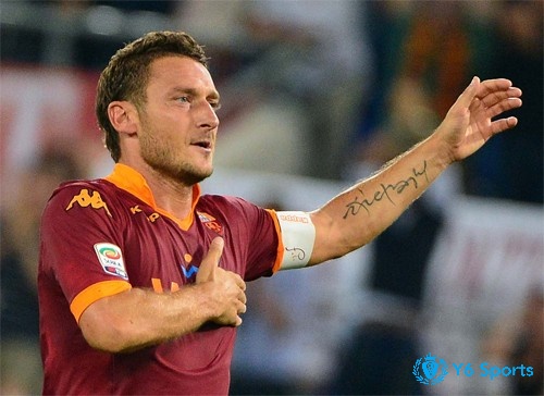 Francesco Totti là huyền thoại của CLB AS Roma