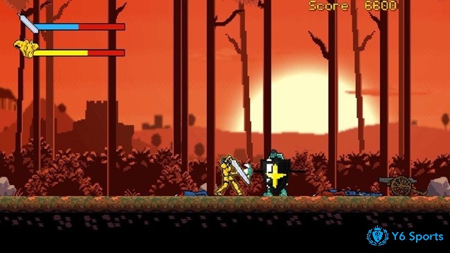 A Bloody Night gây ấn tượng bởi đồ họa pixel art tràn đầy màu sắc tươi mới