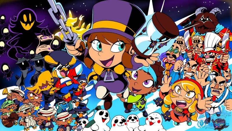 Tạo hình nhân vật dễ thương của Game A Hat in Time