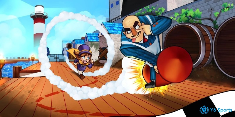 Hat Kid thoát khỏi cuộc truy bắt của Mafia