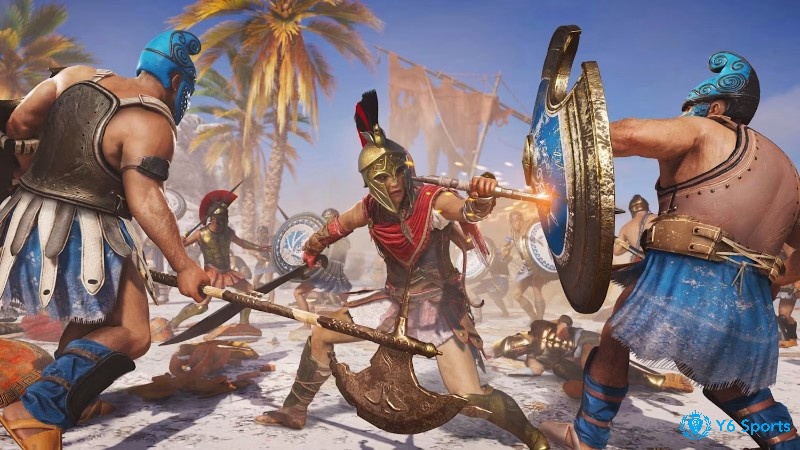 Lối chơi sáp lá cà của Game Assassin's Creed Odyssey