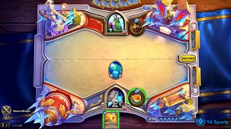 Trong Game Hearthstone, máu về 0 sẽ được tính là thua cuộc