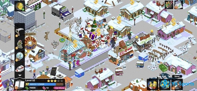 Lối chơi mô phỏng xây dựng thú vị trong The Simpsons: Tapped Out