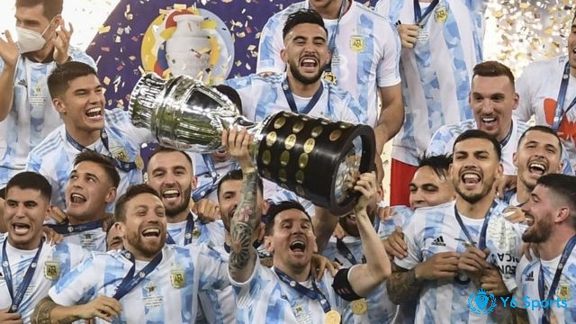 Argentina đã 15 lần vô địch tại giải đấu Copa America