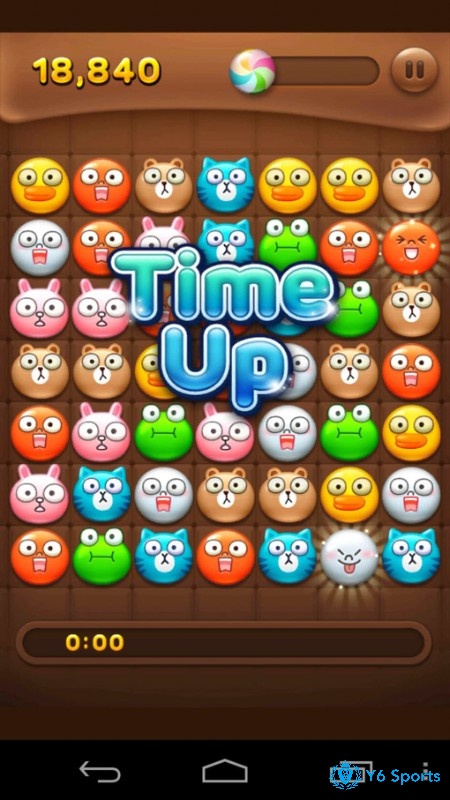 Các biểu tượng đặc biệt giúp tạo điểm nhấn cho tựa game LINE Pop