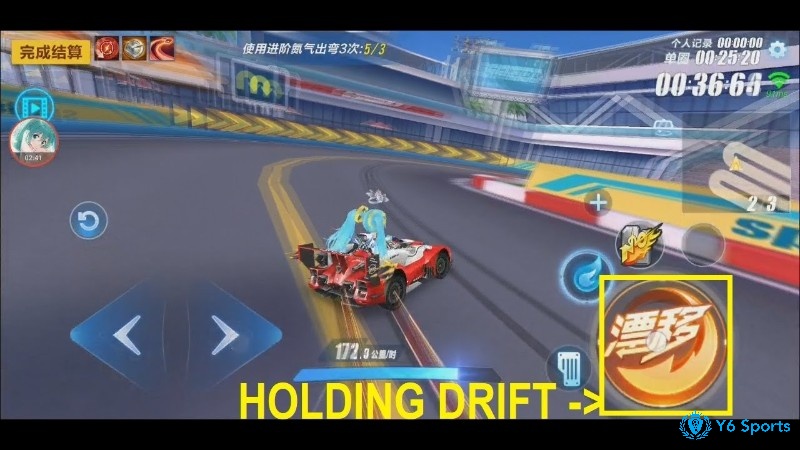 Lối chơi Game QQ Speed Mobile / Speed Drifters sắc nét