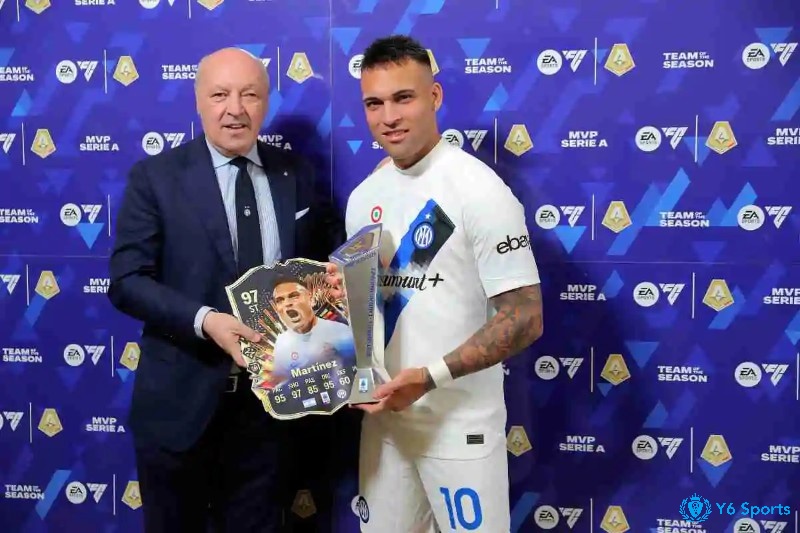 Lautaro Martinez luôn lọt top Vua phá lưới Serie A