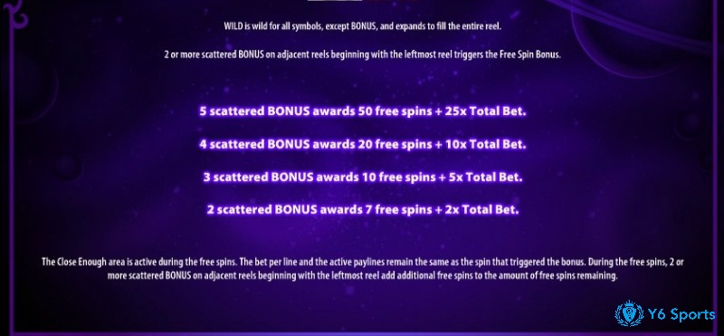 Bạn có thể nhận được tới 50 vòng quay miễn phí cùng hệ số nhân x25 trong tính năng Free Spins