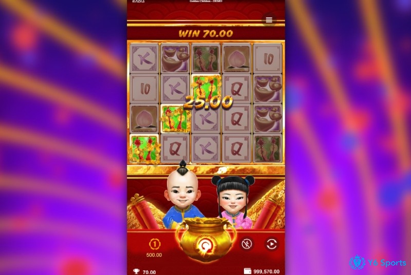 Game slot Golden Children lấy cảm hứng từ truyền thuyết về Quan Âm và hai "Đứa Trẻ Vàng"