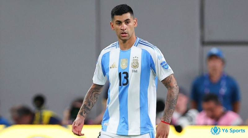 Hậu vệ hay nhất Copa America vai trò ngăn chặn tấn công vững chắc - Cristian Romero (Argentina)