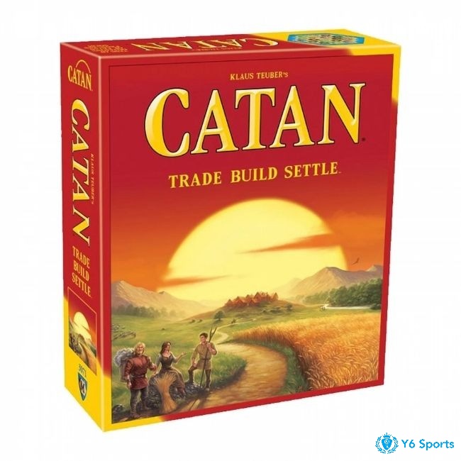 Cùng khai hoang và khai thác tài nguyên trong top board games Catan