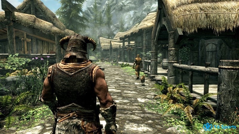 Skyrim được thiết kế với đồ hoạ vô cùng đẹp mắt và sống động