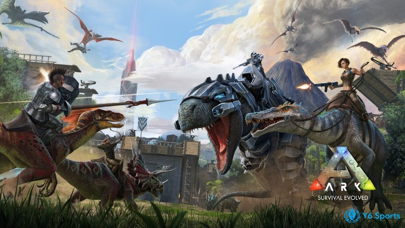 Top game sinh tồn - ARK: Survival Evolved