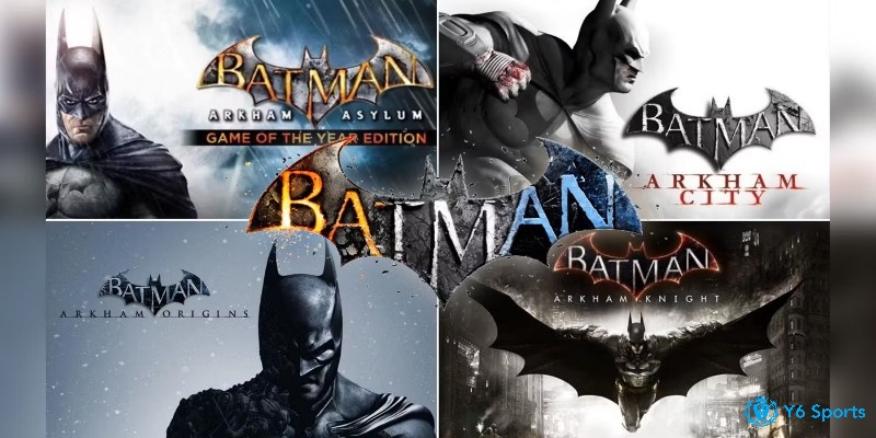 Game offline hành động - Batman: Arkham Series