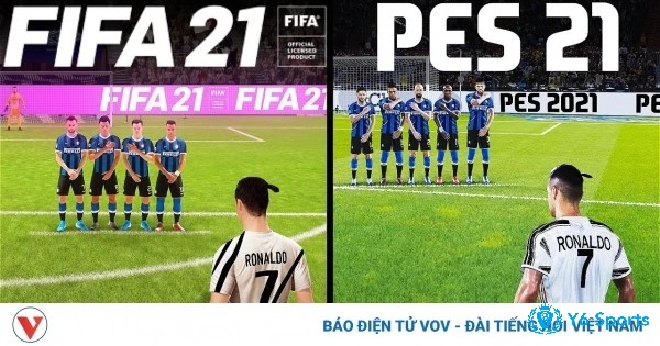 So sánh PES và FIFA về mặt công nghệ