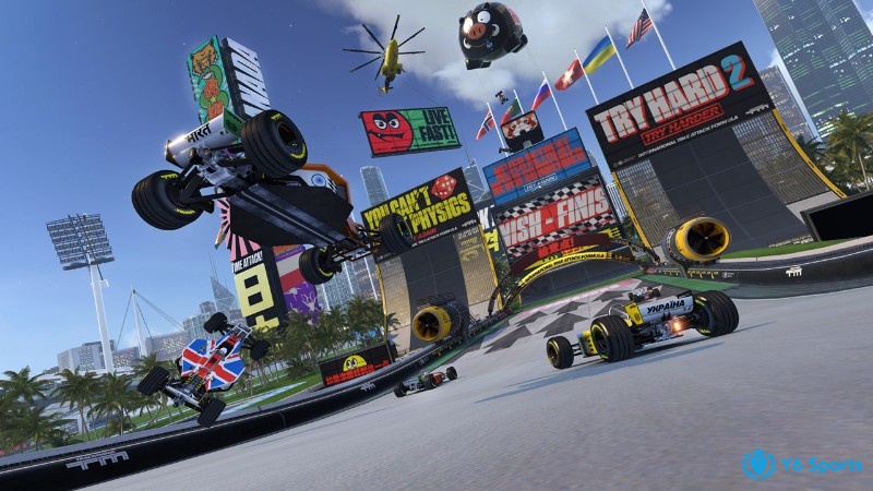 Trackmania Turbo có lối chơi quen thuộc hơn 200 đường đua độc đáo tốc độ cực cao và pha nguy hiểm kịch tính