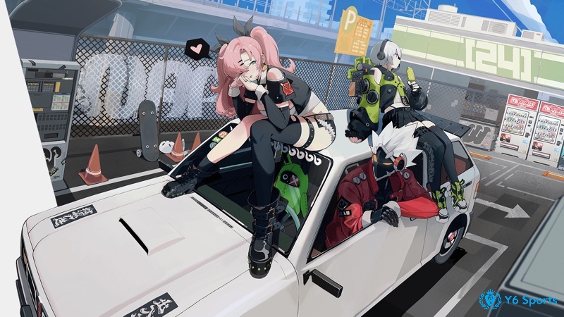 Zenless Zone Zero (2024) nổi bật với đồ họa anime sắc nét và kỹ thuật cel-shading tiên tiến, tạo nên thế giới sống động như phim hoạt hình Nhật Bản