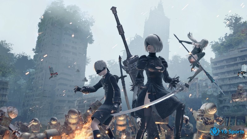 NieR: Automata - Cuộc chiến giành lại hành tinh và khám phá bản chất của nhân loại