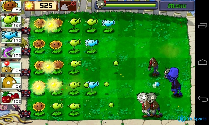 Plants vs. Zombies – Game chiến thuật tower defense, bảo vệ ngôi nhà khỏi đội quân zombie đáng sợ trên iPhone 4